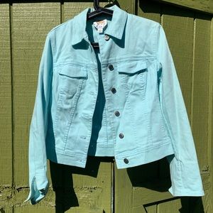 Talbots Jean Jacket